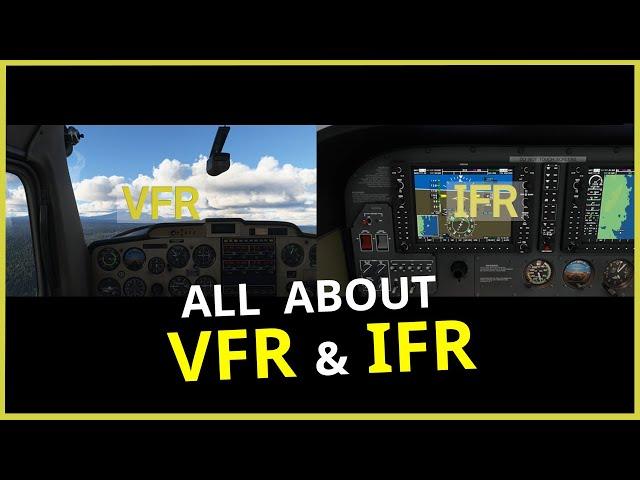 All about IFR / VFR (atc for you)