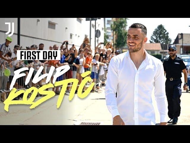 FILIP KOSTIĆ FIRST DAY AT JUVENTUS | Behind the Scenes #WelcomeKostić