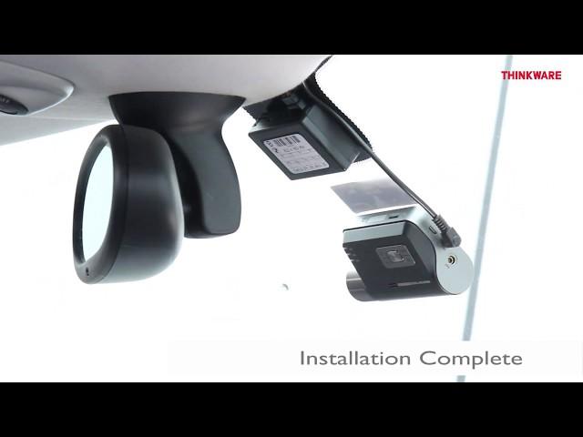 Thinkware F800 Dash Cam - Installation Guide