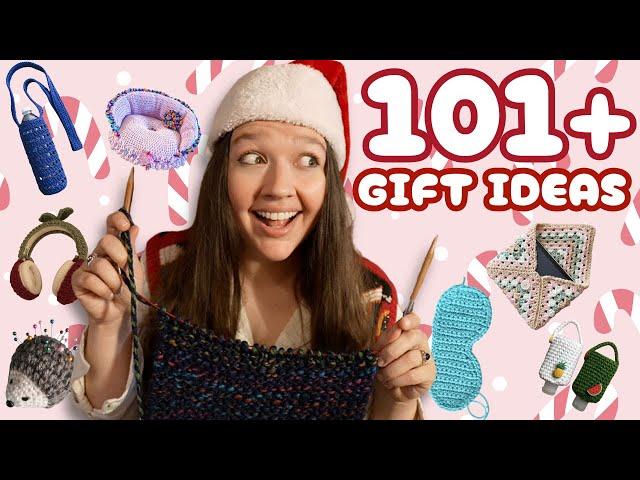 101 Crochet & Knit Gift Ideas ~ for Christmas, birthdays and more!