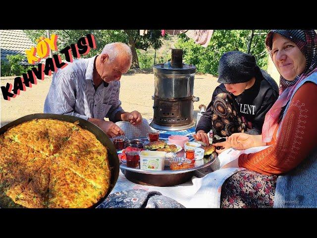 HALAMIN KAHVALTIYA KABAK MÜCVER YORUMU/GÜNLÜK BAHÇE İŞLERİ