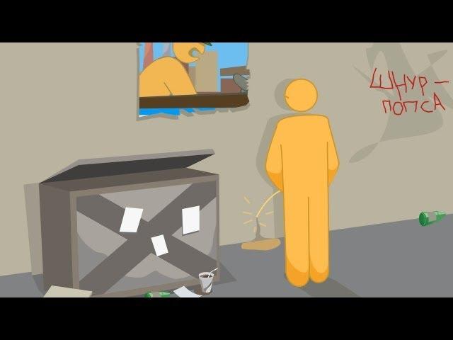 Leningrad music video (flash animation) by Toondra