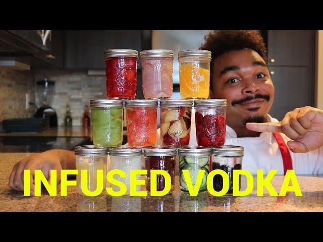 Making 12 Infused Vodkas at Home! PT1