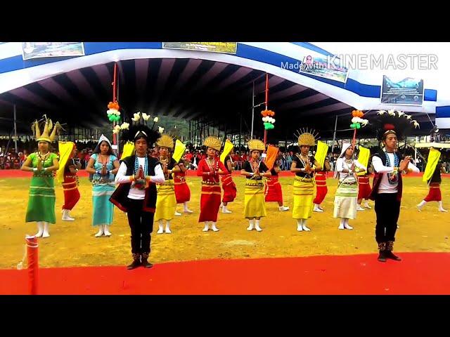 Mega dance of siang district inauguration