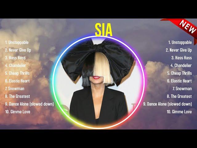 The best of  Sia full album 2024 ~ Top Artists To Listen 2024