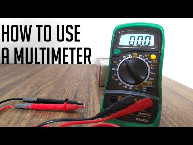 Mastech MAS830L Multimeter Review and Unboxing. How to Use a Multimeter?