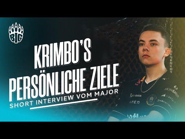 Krimbo im Interview über seine Ziele!