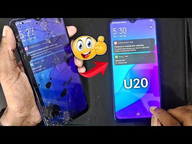 How to Replace Vivo U20 Cracked Display - Restoring Destroyed Phone - Repair