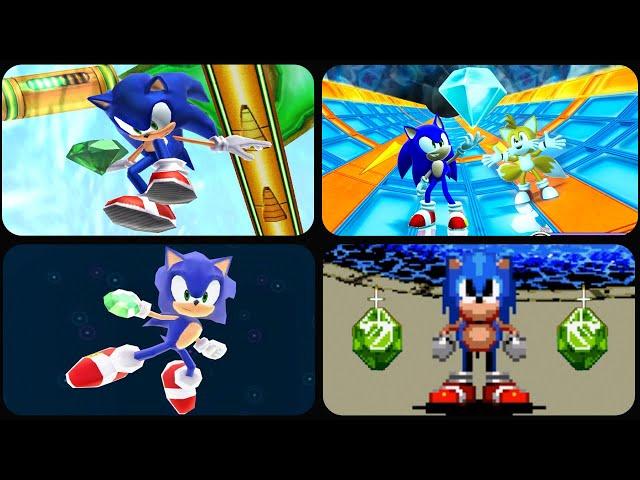 Evolution of Special Stages in Sonic Games (1991-2022)