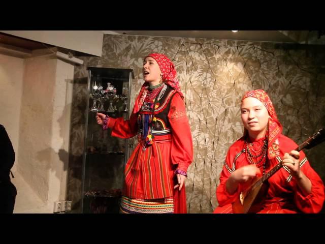 RUSSIAN TRADITIONAL SINGING & BALALAIKA PERFORMANCE, OSLO 30.01.2015