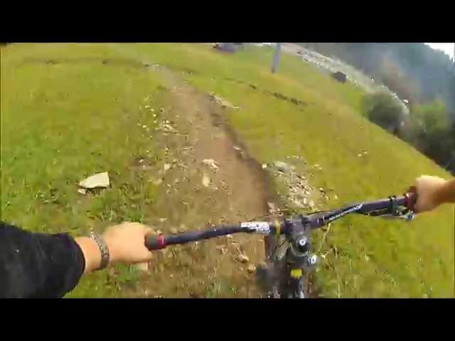 PKL Bike Parks, Zawoja, Mosorny Groń, trasa FR + NS