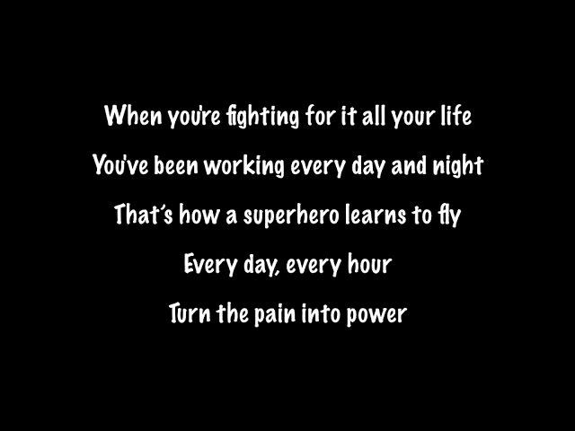 The Script - Superheroes (Lyrics)