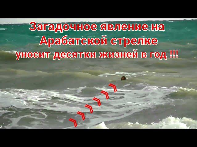 Это загадочное явление на Азовском море уносит десятки жизней в год, но многие даже не слышали о нём