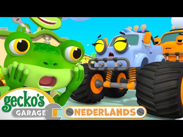 Molly is haar knuffel kwijt | Gecko's Garage Nederlands | Vrachtwagen Cartoons Voor Kinderen