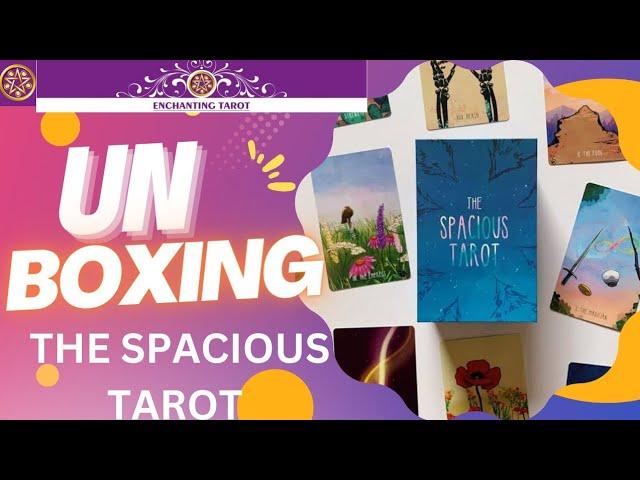 The Spacious Tarot | Flip Through and Review #tarot #firstimpressions  #unboxing #tarotwalkthrough