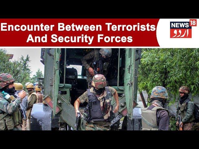 Jammu: Encounter Between Terrorists And Security Forces In Amlar Tral