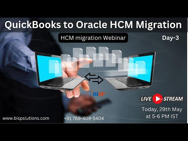 Learn QuickBooks to Oracle HCM Migration