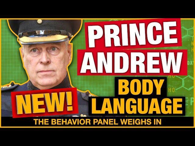 Does He Sweat? HE DOES NOW! Prince Andrew Latest Body Language Analysis