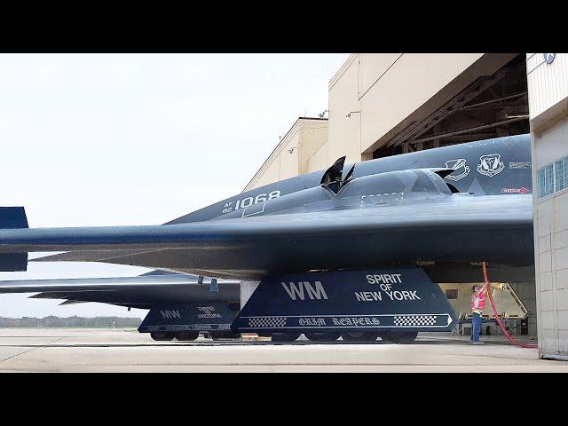 Inside US Hangar Hiding World’s Most Expensive Bomber