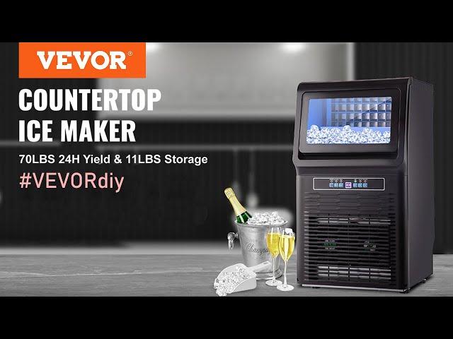 VEVOR Commercial Ice Maker 70LB/24H, 350W