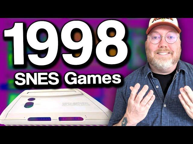 EVERY SNES Game of 1998... both of them