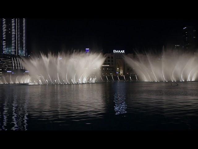 Dubai Water Fountain Show