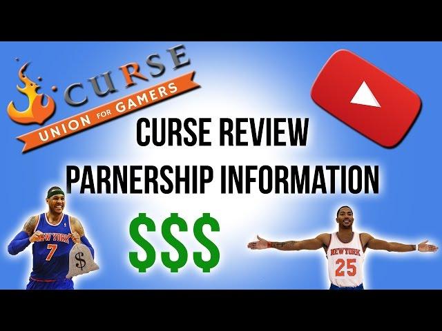 Curse Union For Gamers | YouTube Partnership Review!!! | Best Network For Small Channels (2016)