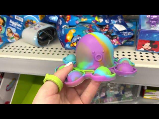 BUYING EVERY TIE DYE FIDGET, POP IT, & SQUISHMALLOW AT WALMART!  NO BUDGET FIDGET SHOPPING SPREE