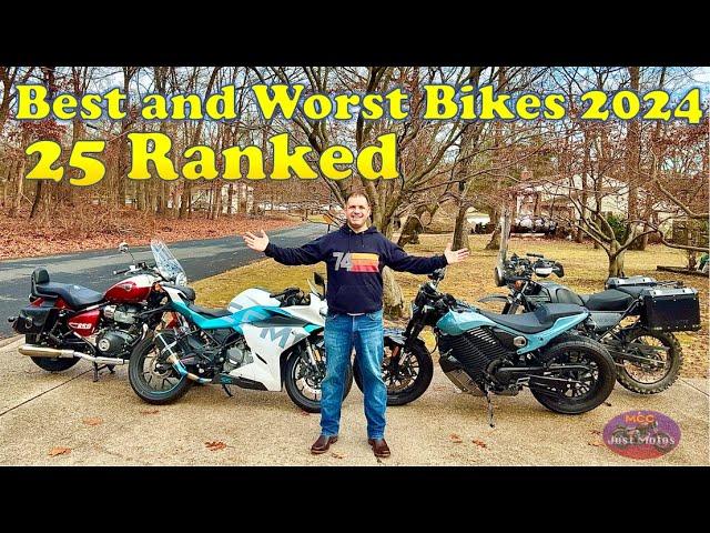 Best and Worst Motorcycles of 2024 | 25 Ranked