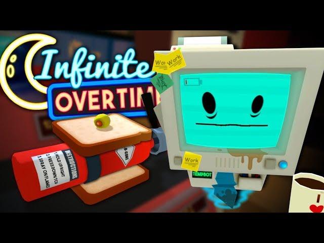 JOB BOT'S LATE NIGHT MELTDOWN - Job Simulator VR (Infinite Overtime) #9