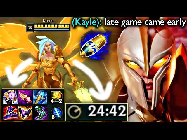 KAYLE, BUT I GET FULL BUILD IN RECORD TIME (FIRST STRIKE PRINTS GOLD)