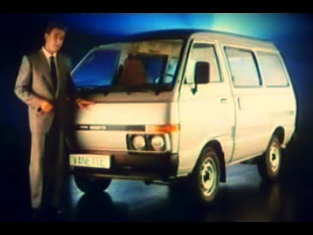 1986 Nissan Vanette Publicidad España Anuncio Spot Ad Commercial Spain