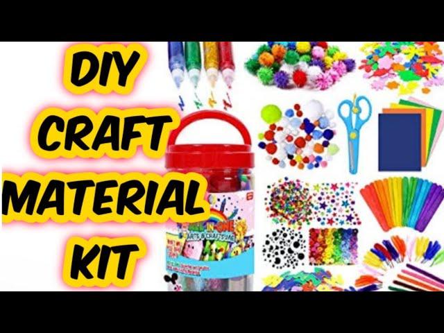 Diy Craft Material Kit/how to make craft material set at home/diy homemade craft material set making