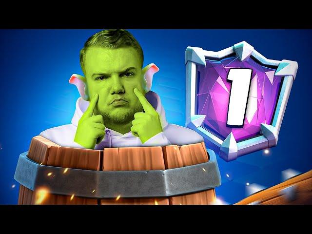 RYLEY TOP 1 BEST LOG BAIT DECK IN CLASH ROYALE!