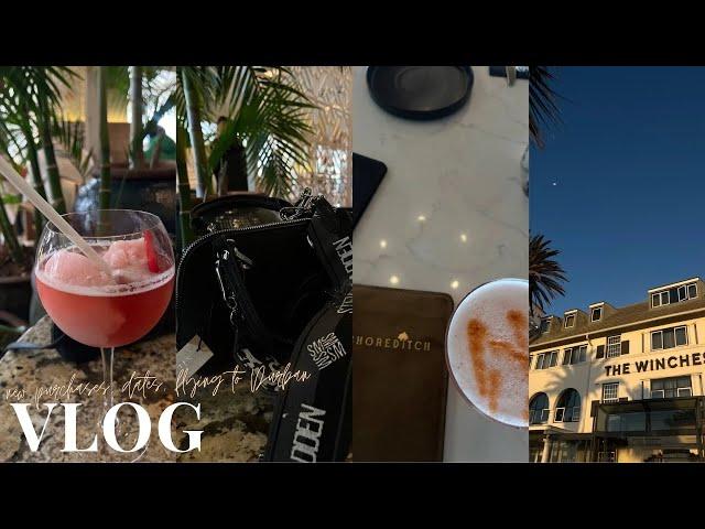 #weeklyvlog: new handbag, spoils, margaritas, new nail set & flying to durban 