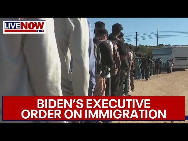 Border Crisis: Biden executive order on immigration at the border | LiveNOW from FOX