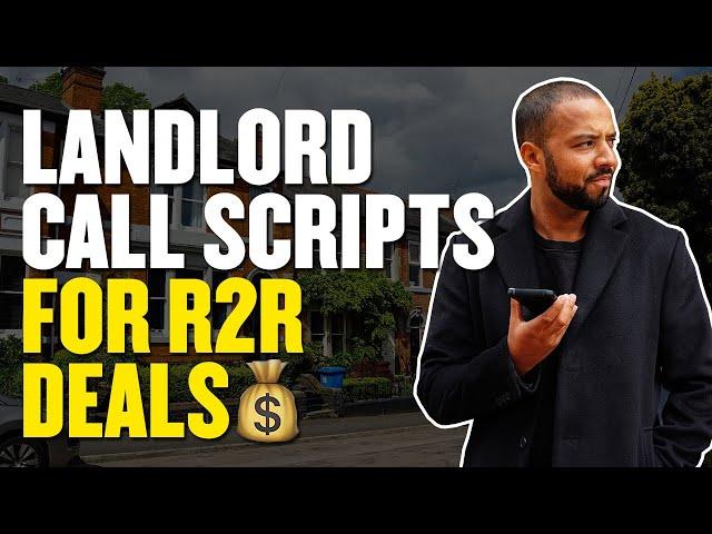 Use These Landlord Cold Call Scripts To Get Rent-to-Rent Deals!