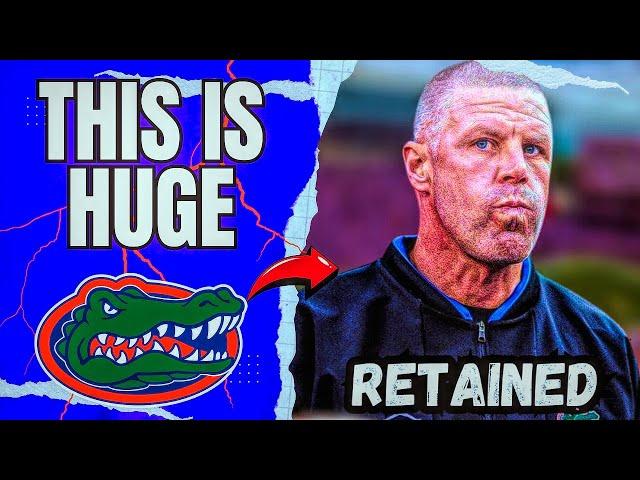 BREAKING: Gators to KEEP napier through 2025 - RAW REACTION