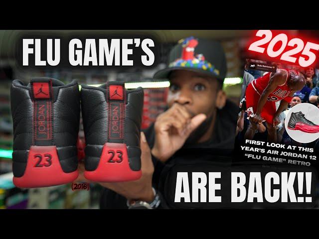 YOU'LL BE PLEASED WITH THESE!! IS THE 2025 JORDAN 12 FLU GAME WORTH GRABBING ??