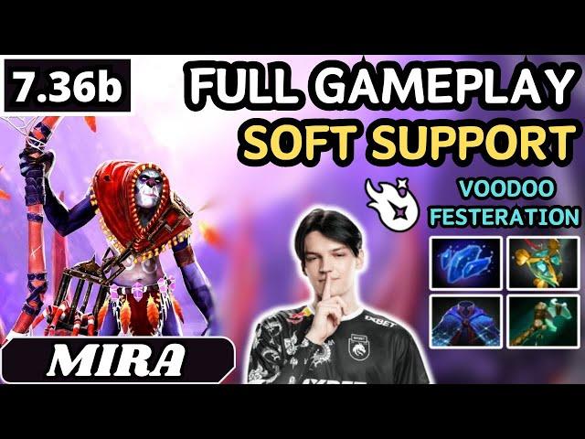 7.36b - Mira WITCH DOCTOR Soft Support Gameplay - Dota 2 Full Match Gameplay