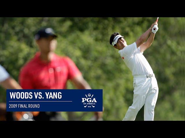 Tiger Woods vs Y.E. Yang | 2009 PGA Championship Final Round