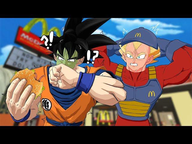 Why Vegeta's McDonalds Burger Made Goku Sick