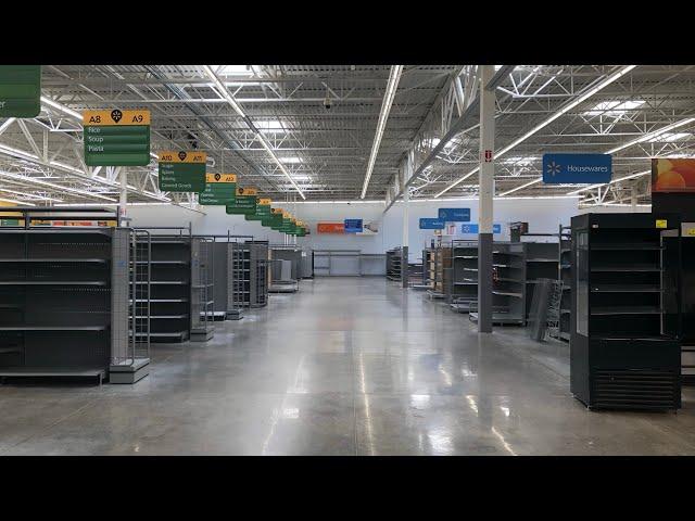 INSIDE Abandoned Walmart Supercenter (DELTA PARK) - Portland, OR