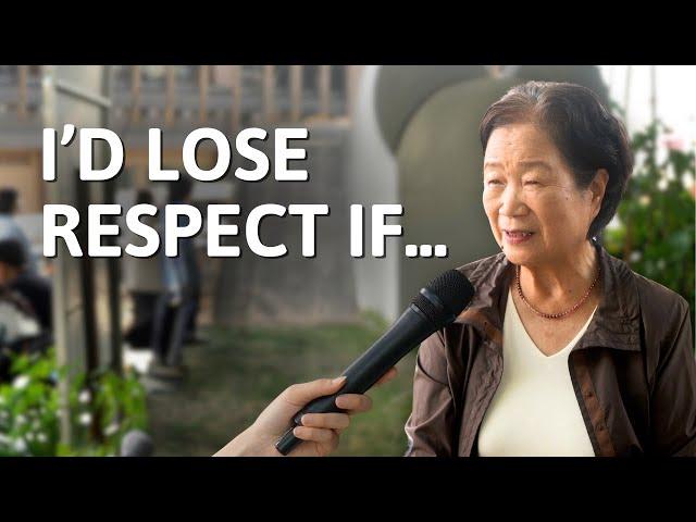 What's Considered Rude in Japan? (The Japanese Elderly Perspective) | Street Interview