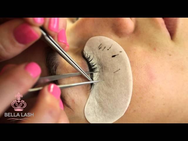 How to Do Eyelash Extensions by Bella Lash