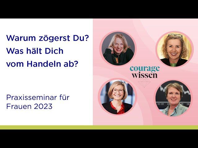 Praxisseminar für Frauen: An die Börse, fertig, los?