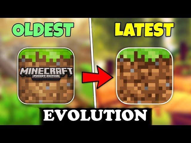 The Evolution Of Minecraft Pocket Edition...