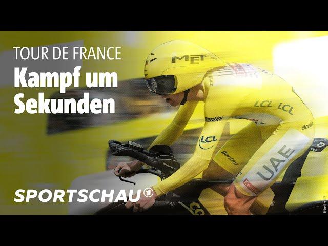 Tour de France, 7. Etappe Highlights: Einzelzeitfahren im Burgund | Sportschau