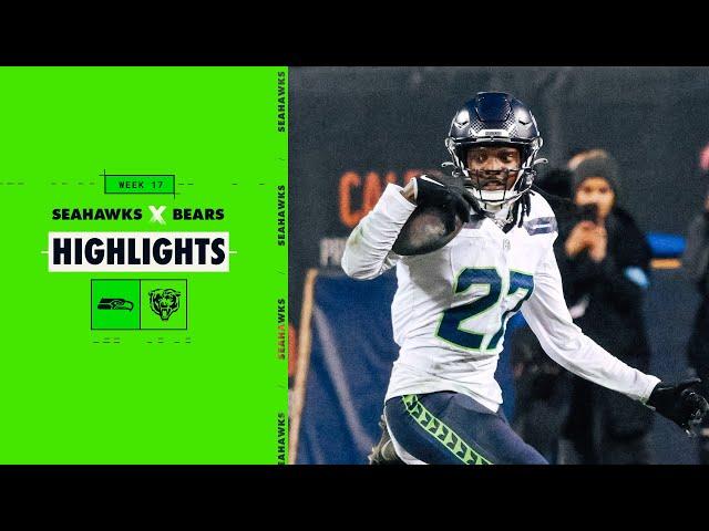 Seattle Seahawks Highlights vs. Chicago Bears | 2024 Regular Season Week 17