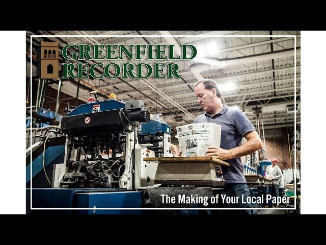 Making The Greenfield Recorder